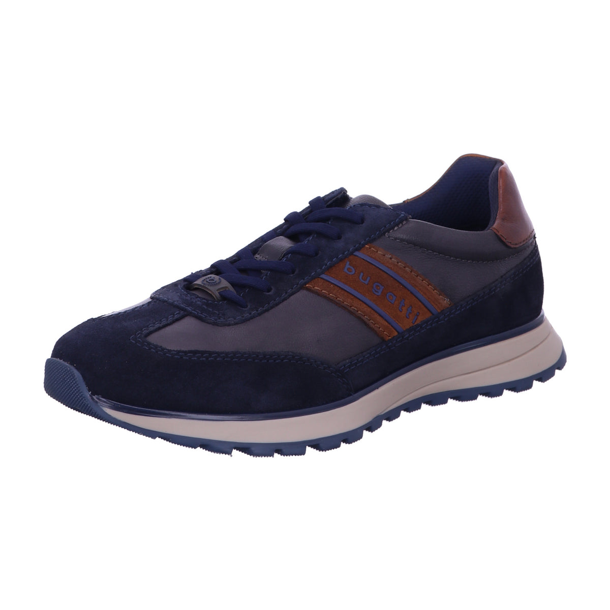 Bugatti Schnürschuh 332AWC031410  in Blau
