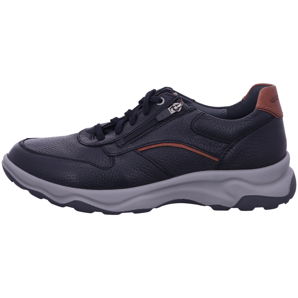 Waldläufer Schnürschuh 718007 H Max in Schwarz