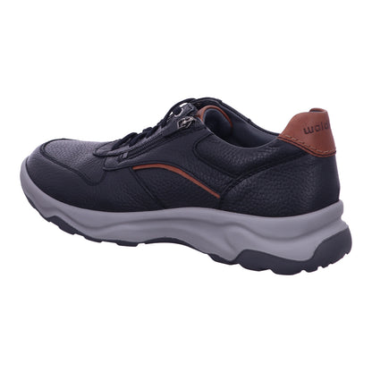 Waldläufer Schnürschuh 718007 H Max in Schwarz