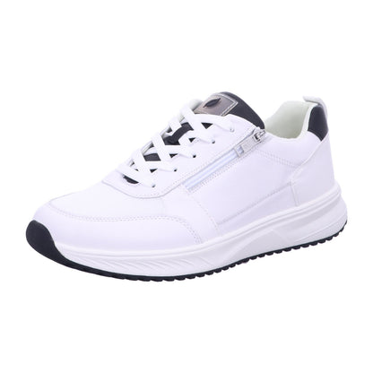 Waldläufer Schnürschuh 784001-103 PLAIN MESH FLAT in Weiß
