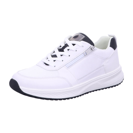 Waldläufer Schnürschuh 784001-103 PLAIN MESH FLAT in Weiß