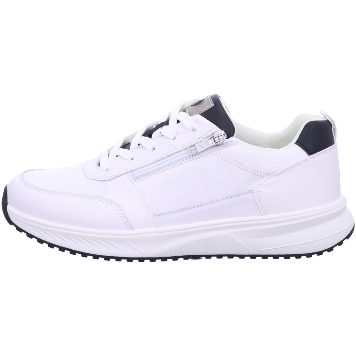 Waldläufer Schnürschuh 784001-103 PLAIN MESH FLAT in Weiß