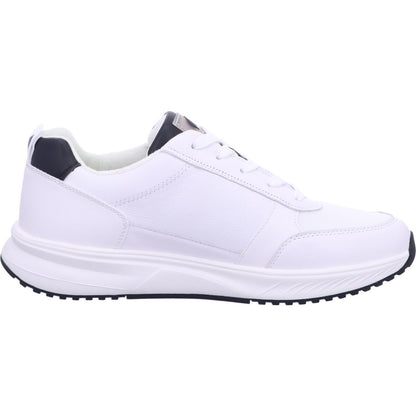 Waldläufer Schnürschuh 784001-103 PLAIN MESH FLAT in Weiß