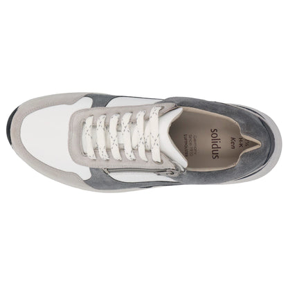 Solidus Schnürschuh 71122 Ken - Weite K in Grau