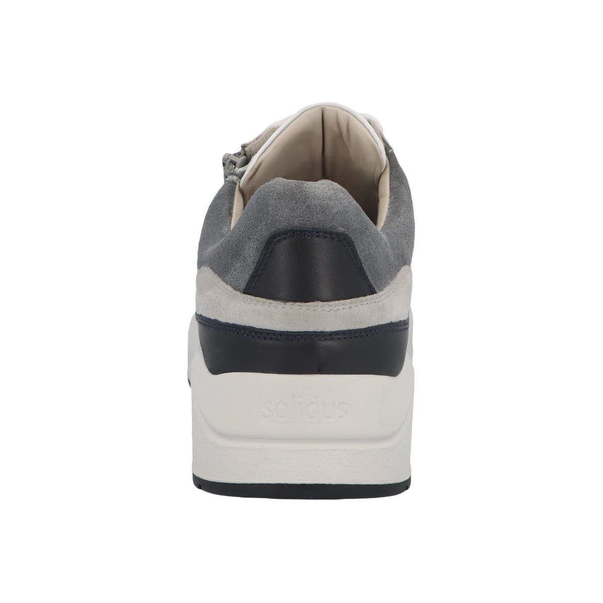 Solidus Schnürschuh 71122 Ken - Weite K in Grau