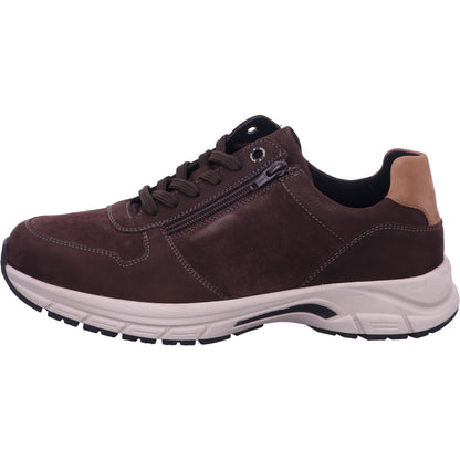 Solidus Schnürschuh 86102 Keanu RANCH/VEL/BINGO darkbrown mult in Braun