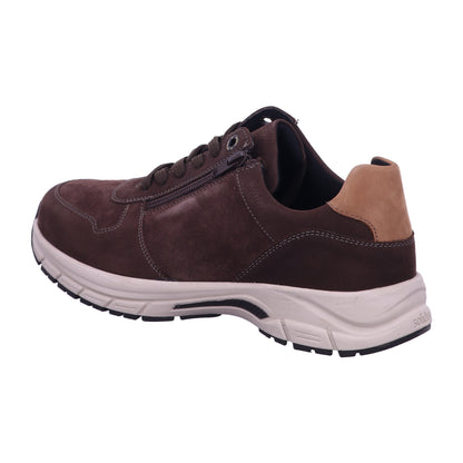 Solidus Schnürschuh 86102 Keanu RANCH/VEL/BINGO darkbrown mult in Braun