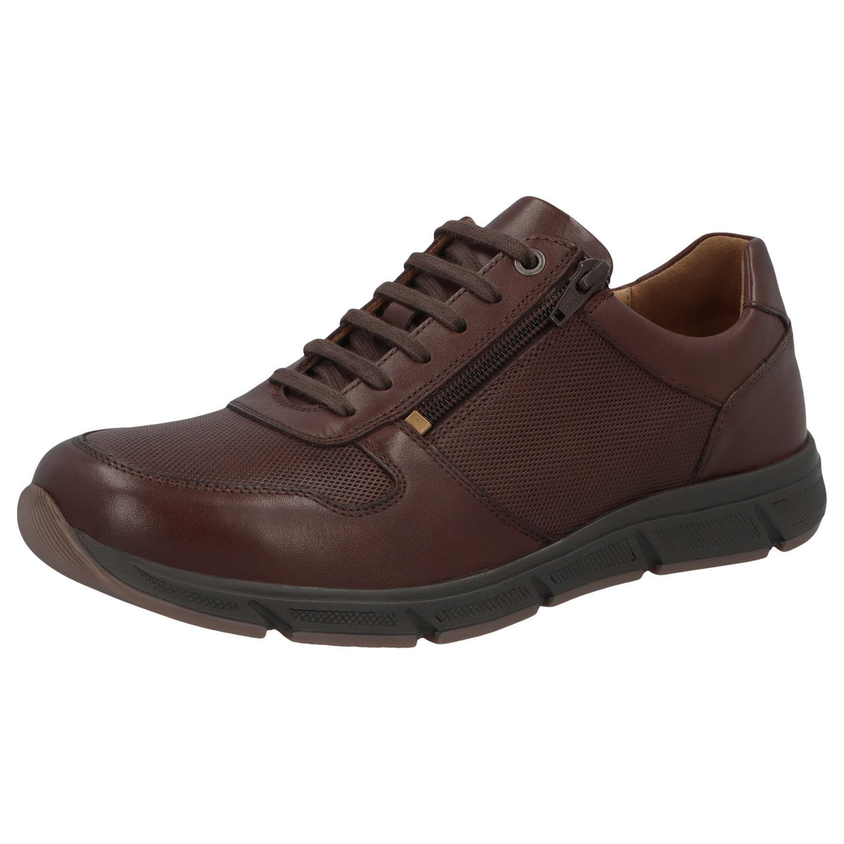 Solidus Schnürschuh 67025 Kai RAKE schoko in Braun