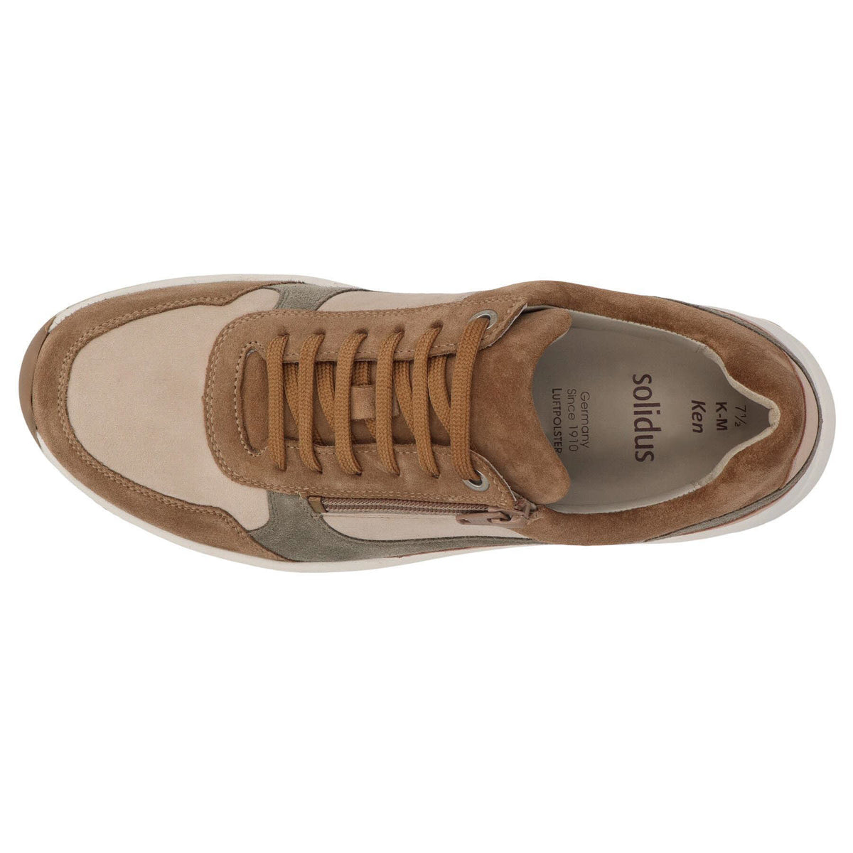 Solidus Schnürschuh 71122 Ken - Weite K in Braun
