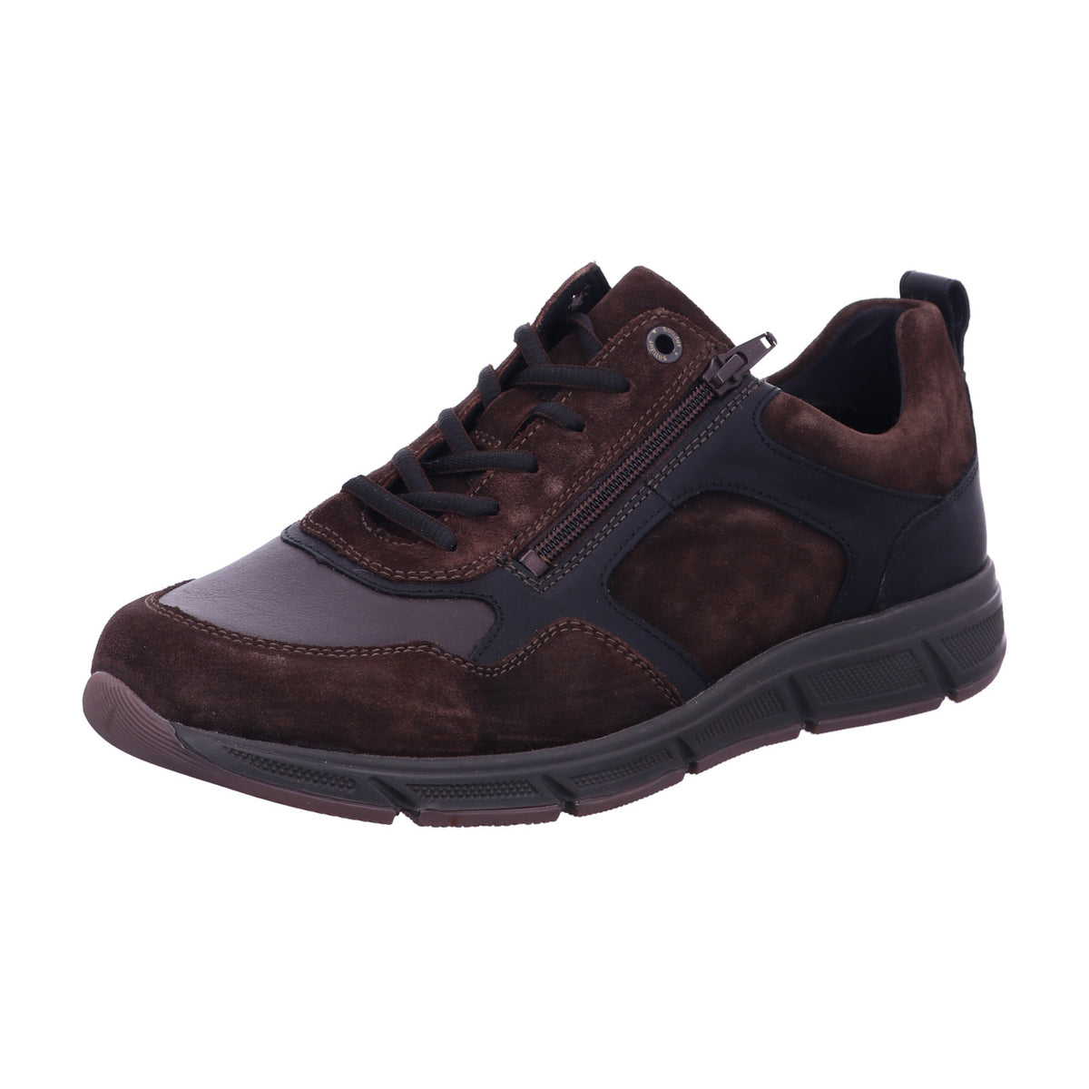 Solidus Schnürschuh 67513 Kai Weite K in Braun