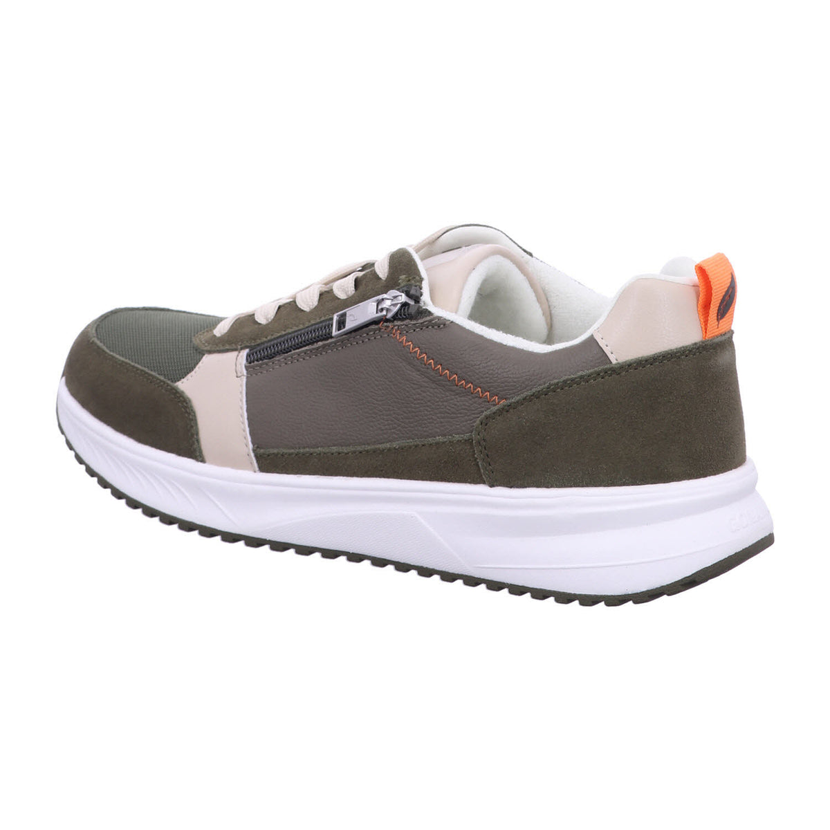 Waldläufer Schnürschuh 784001-101 VELOURS MESH FLAT in Grün