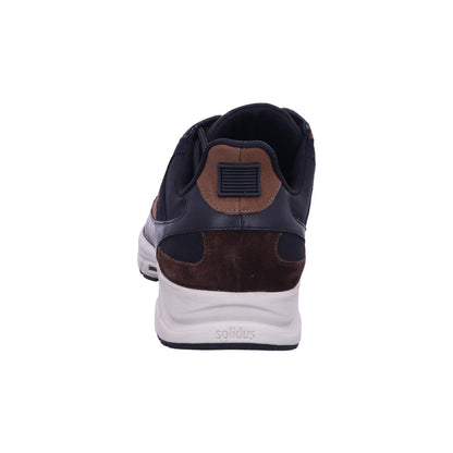 Solidus Schnürschuh 86100 Keanu RANCH/CORDURA nightblue/black in Blau