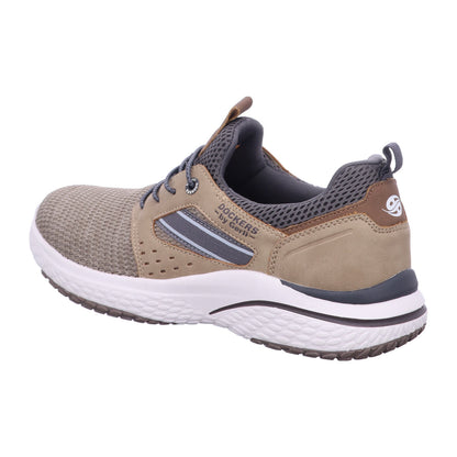 Dockers by Gerli Halbschuhe 50ME002 706  in Beige