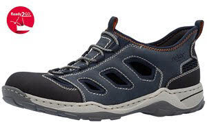 Rieker Halbschuhe 08078  in Blau