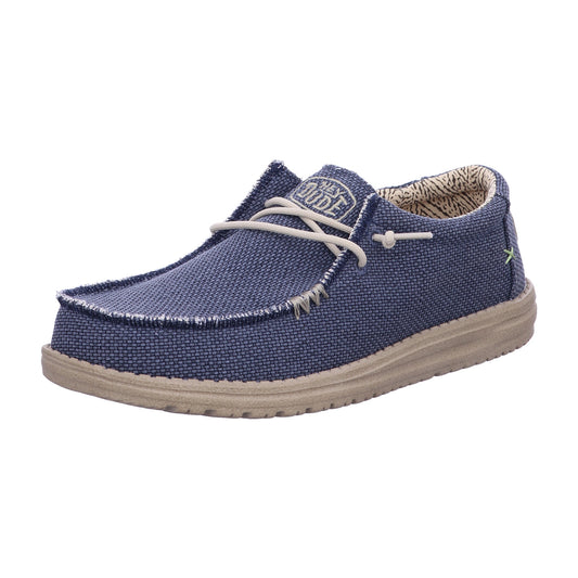 Hey Dude Halbschuhe 40003 WALLY BRAIDED in Blau
