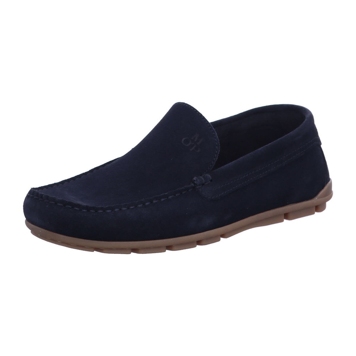 Marc O'Polo Halbschuhe 50328233101300 Leather Working Group Gold / MOCCASIN in Blau