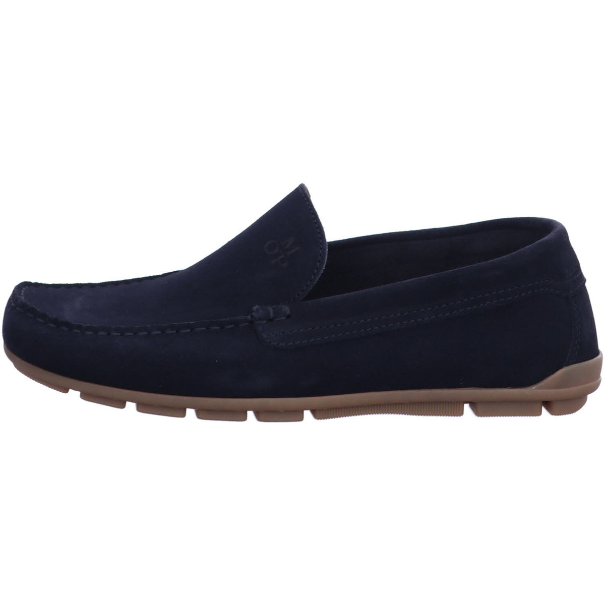 Marc O'Polo Halbschuhe 50328233101300 Leather Working Group Gold / MOCCASIN in Blau
