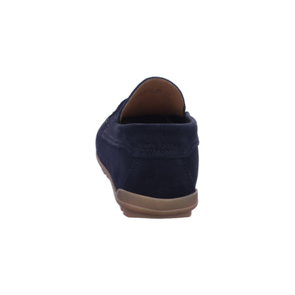 Marc O'Polo Halbschuhe 50328233101300 Leather Working Group Gold / MOCCASIN in Blau