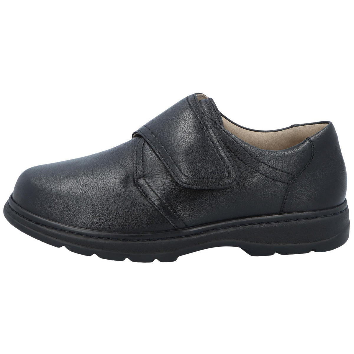 Solidus Schnürschuh 85003 Therapo Herren SOFTCALF schwarz in Schwarz