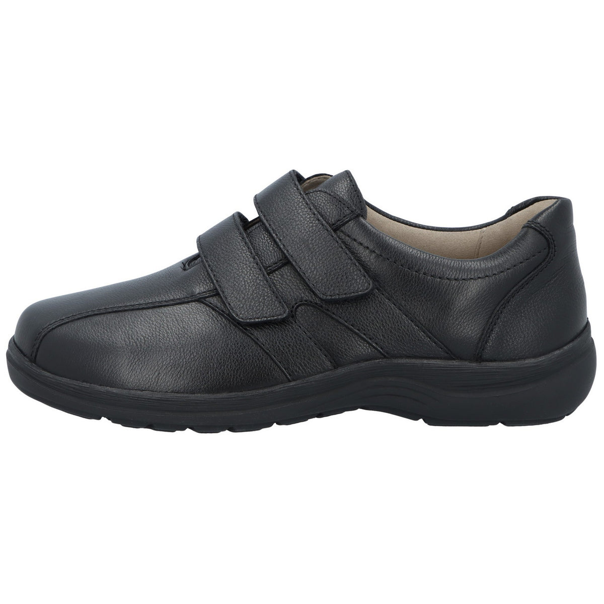 Solidus Halbschuhe 87517 Natura Man - Weite K in Schwarz