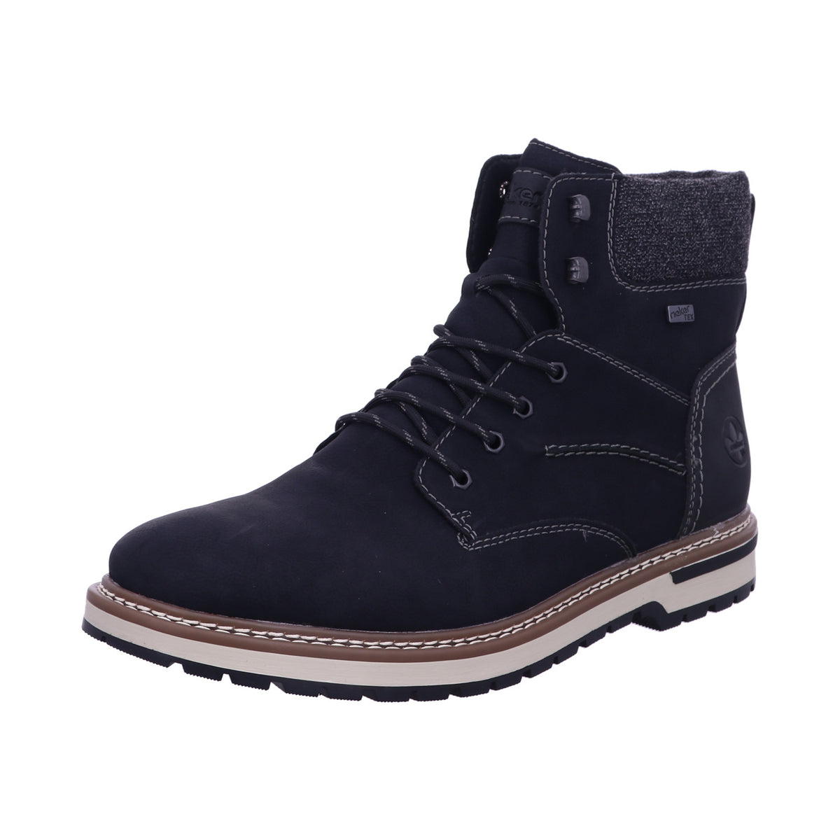 Rieker Winterschuh F3832  in Schwarz