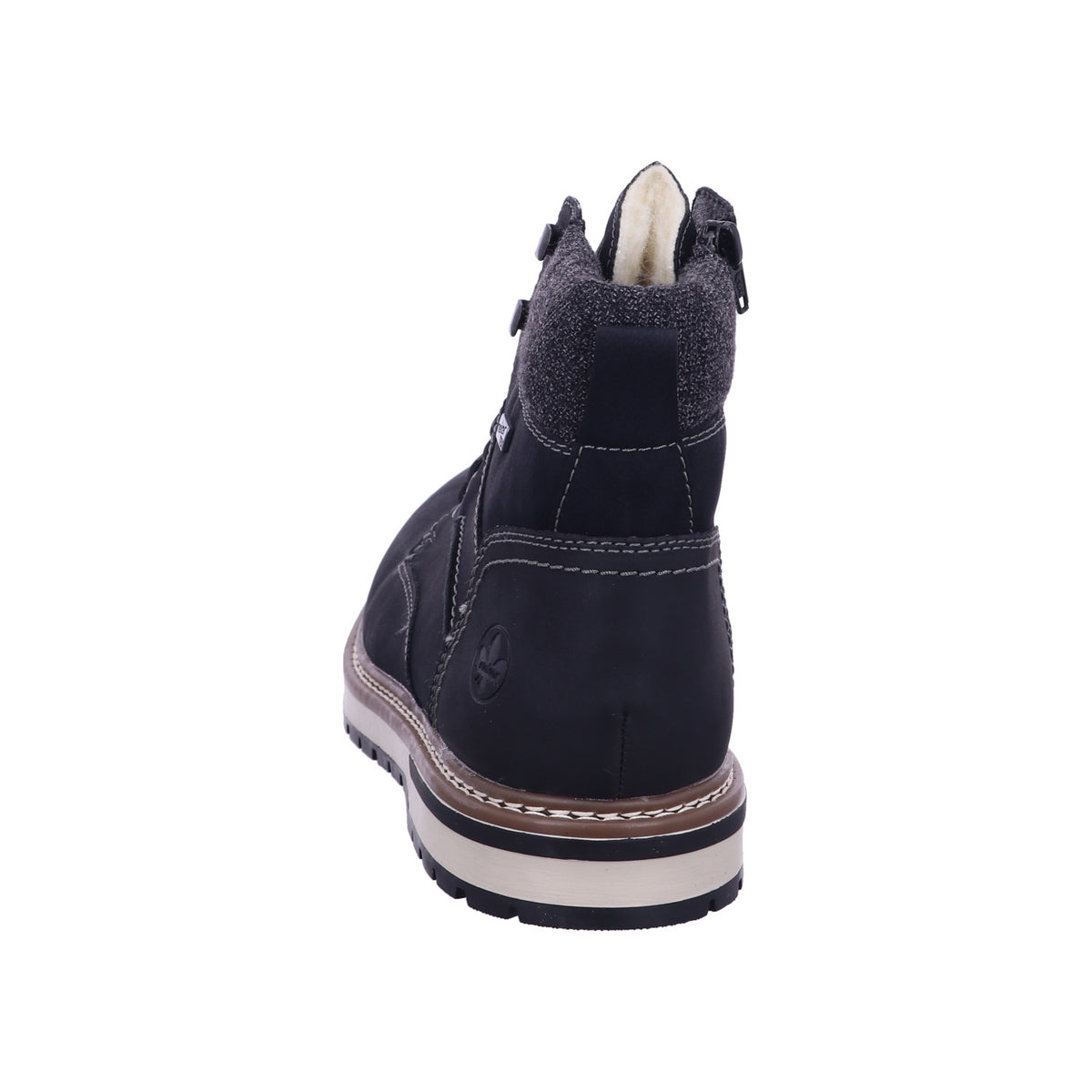 Rieker Winterschuh F3832  in Schwarz