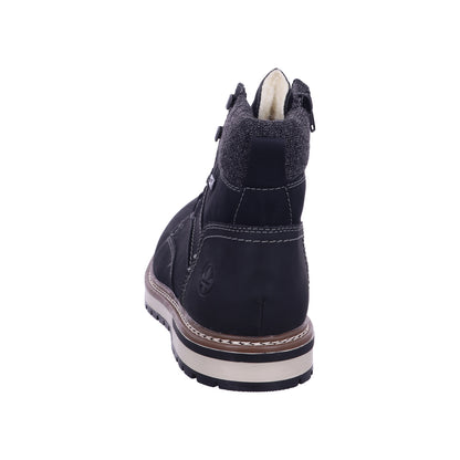 Rieker Winterschuh F3832  in Schwarz