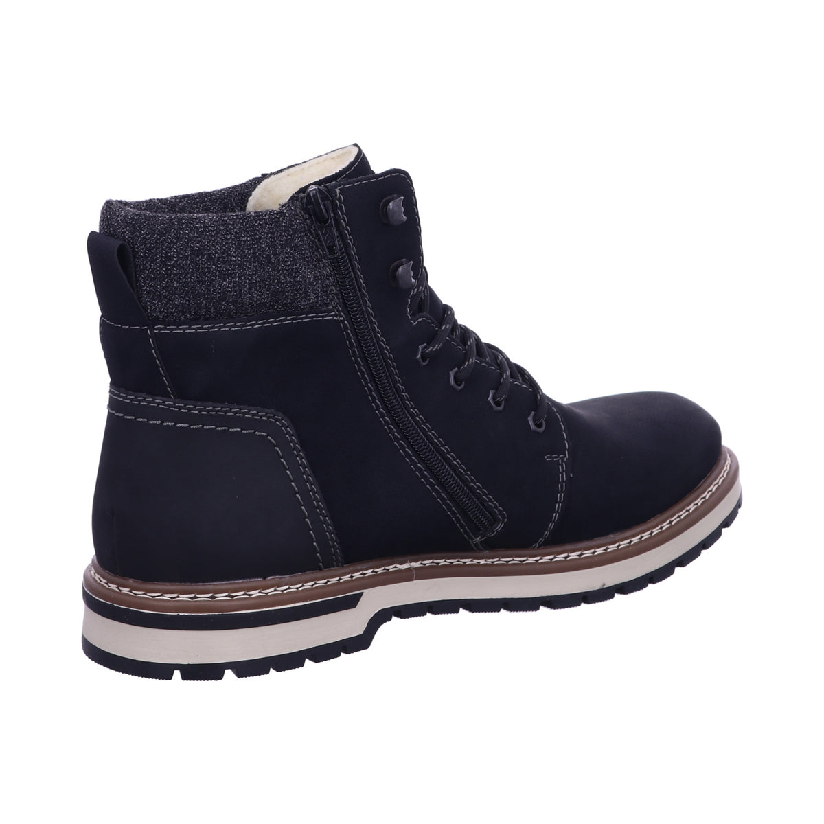 Rieker Winterschuh F3832  in Schwarz