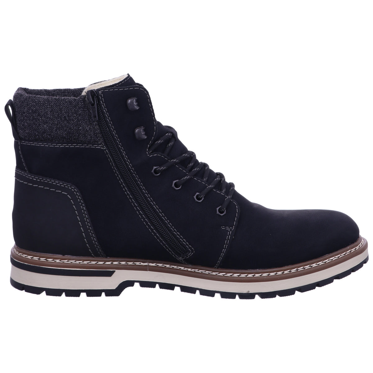 Rieker Winterschuh F3832  in Schwarz