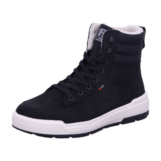 Rieker Winterschuh U0071  in Schwarz