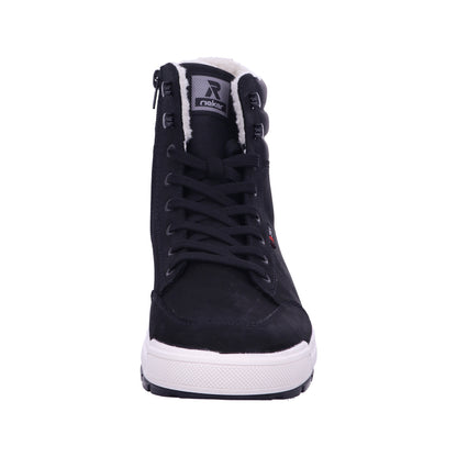 Rieker Winterschuh U0071  in Schwarz