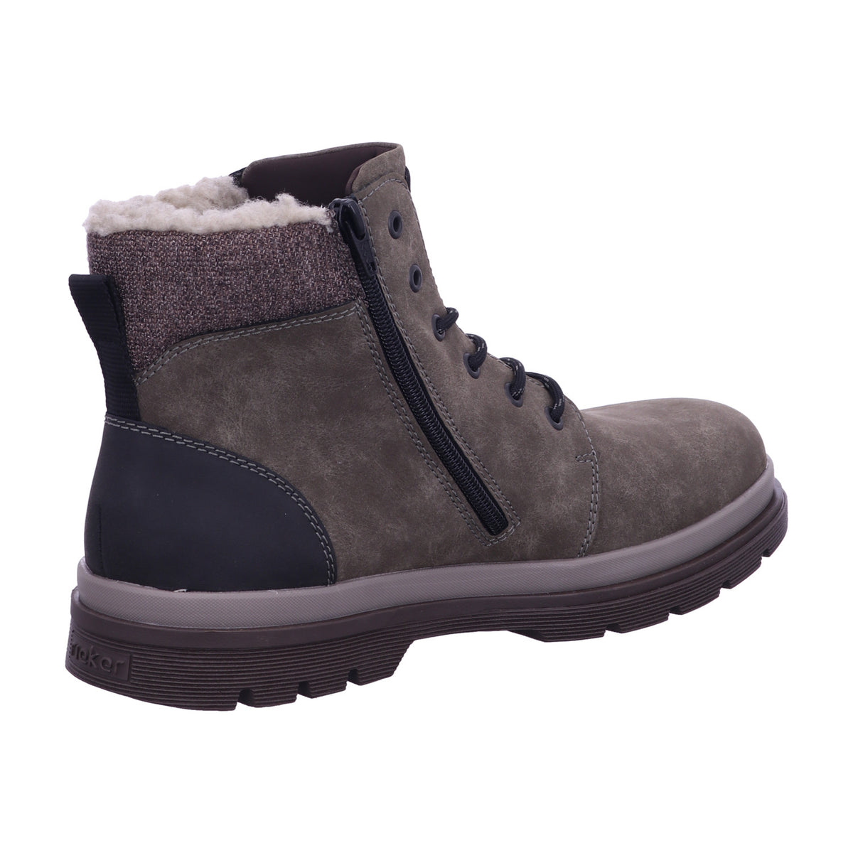 Rieker Winterschuh F7010  in Grau