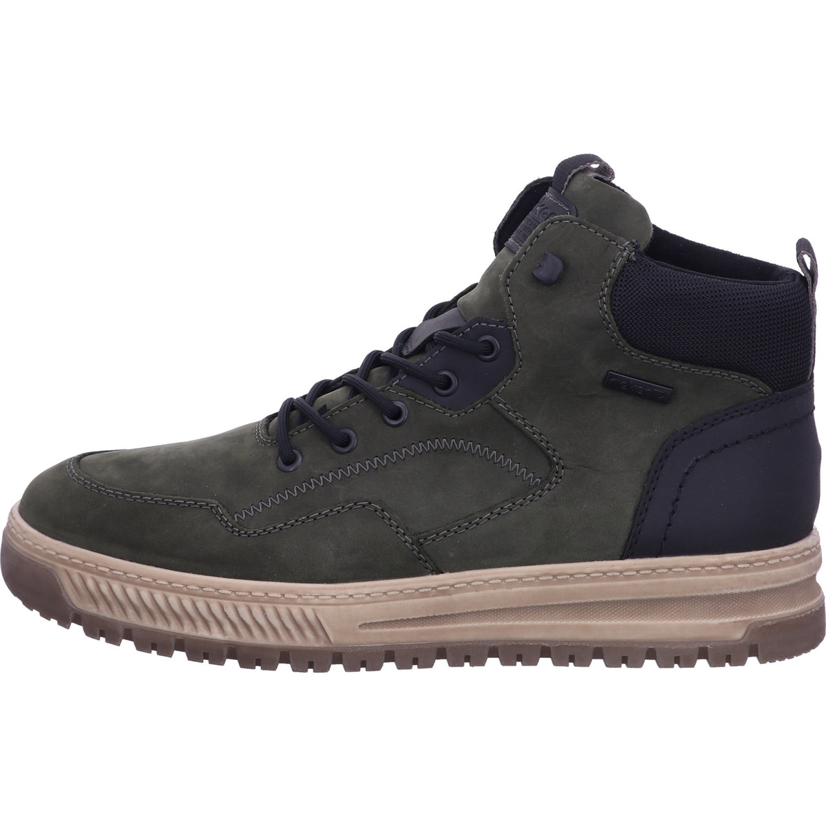Rieker Winterschuh 38554-54 HWK Herren Stiefel in Grün