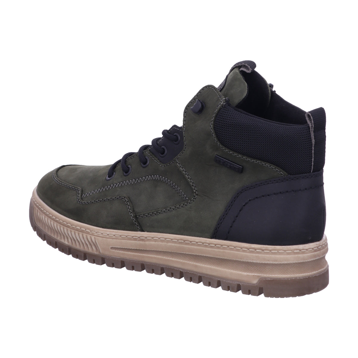 Rieker Winterschuh 38554-54 HWK Herren Stiefel in Grün