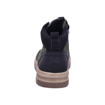 Rieker Winterschuh 38554-54 HWK Herren Stiefel in Grün