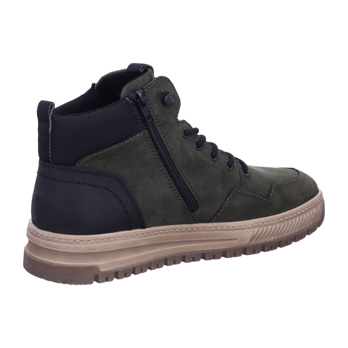 Rieker Winterschuh 38554-54 HWK Herren Stiefel in Grün