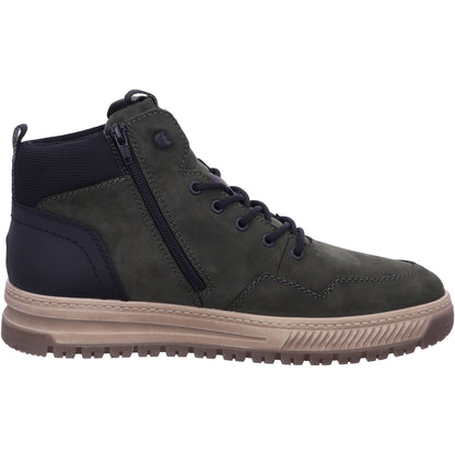 Rieker Winterschuh 38554-54 HWK Herren Stiefel in Grün