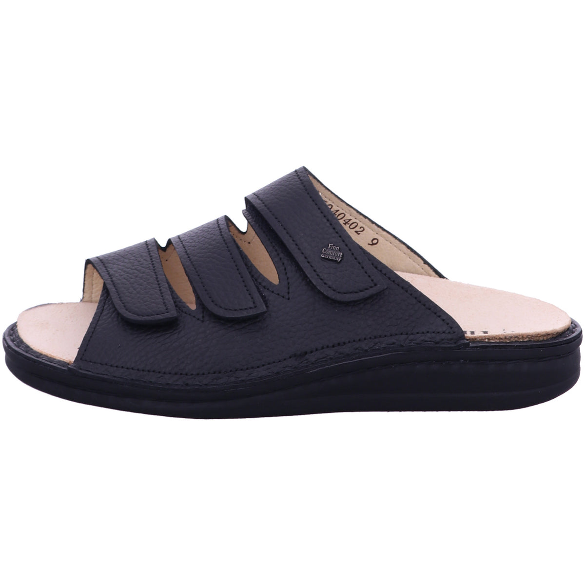 Finn Comfort Pantolette 01508 KORFU in Schwarz