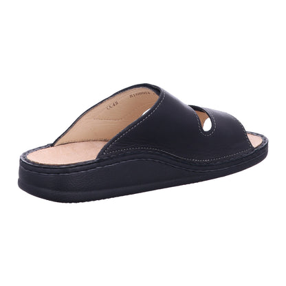 Finn Comfort Pantolette 01505 RIAD in Schwarz