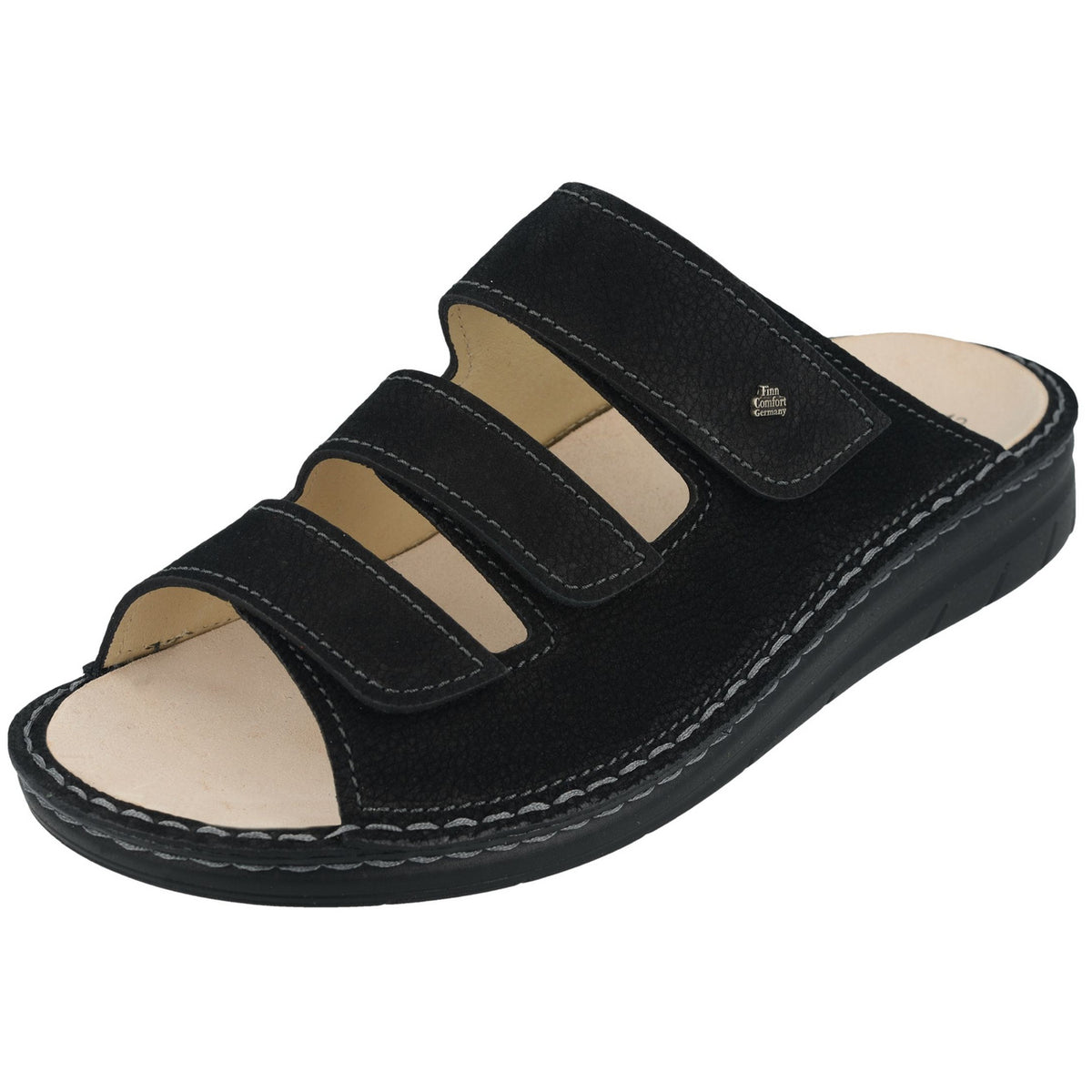 Finn Comfort Pantolette 01455 MATARO in Schwarz