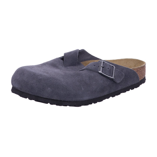 Birkenstock Pantolette 1031676 Boston LEVE Charcoal in Grau