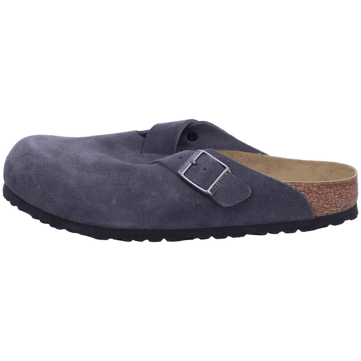 Birkenstock Pantolette 1031676 Boston LEVE Charcoal in Grau