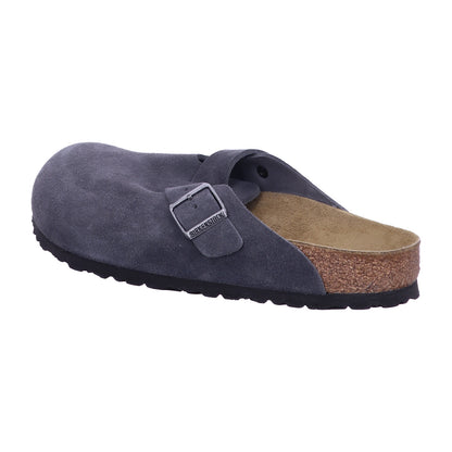 Birkenstock Pantolette 1031676 Boston LEVE Charcoal in Grau