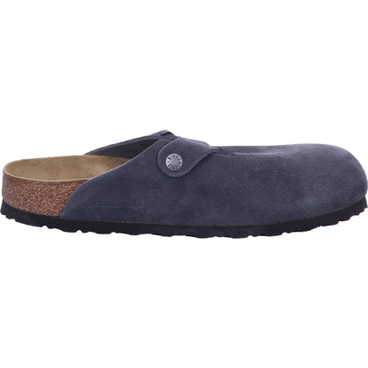 Birkenstock Pantolette 1031676 Boston LEVE Charcoal in Grau