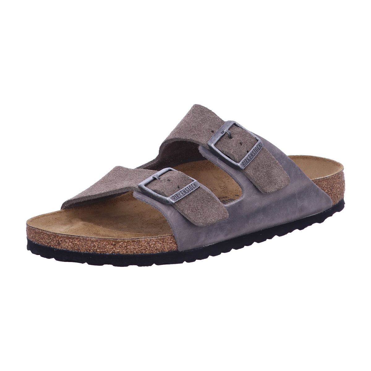 Birkenstock Pantolette 1029167 Arizona LEVE/LEOI Concrete Gray in Grau
