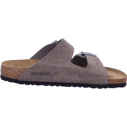 Birkenstock Pantolette 1029167 Arizona LEVE/LEOI Concrete Gray in Grau