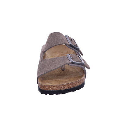 Birkenstock Pantolette 1029167 Arizona LEVE/LEOI Concrete Gray in Grau