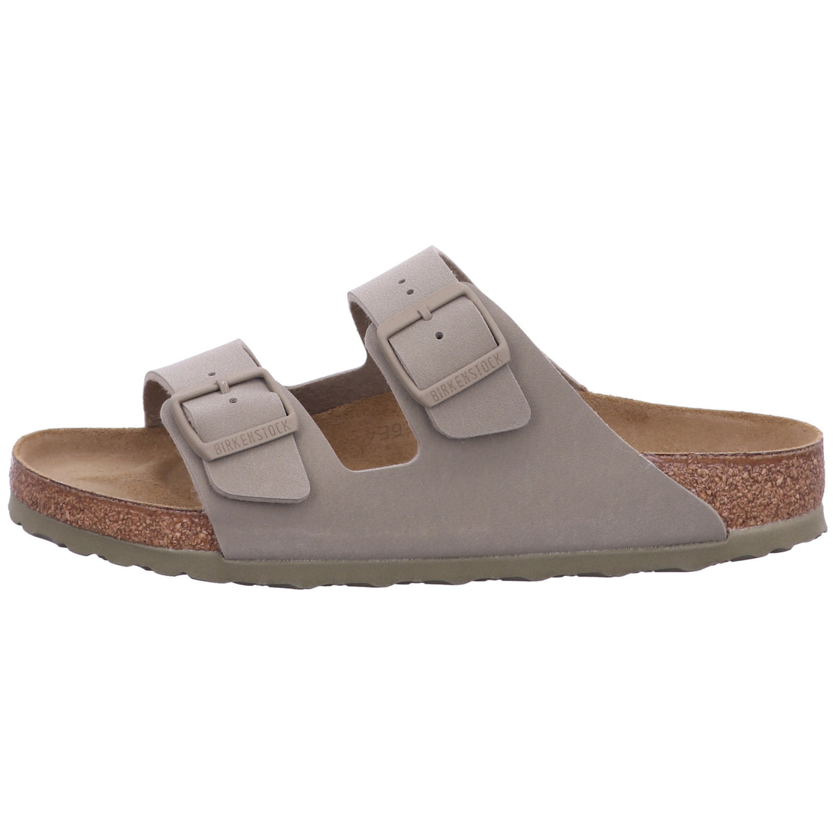 Birkenstock Pantolette 1027704 Arizona BF Faded Khaki in Beige