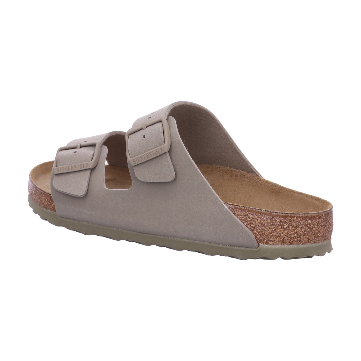 Birkenstock Pantolette 1027704 Arizona BF Faded Khaki in Beige