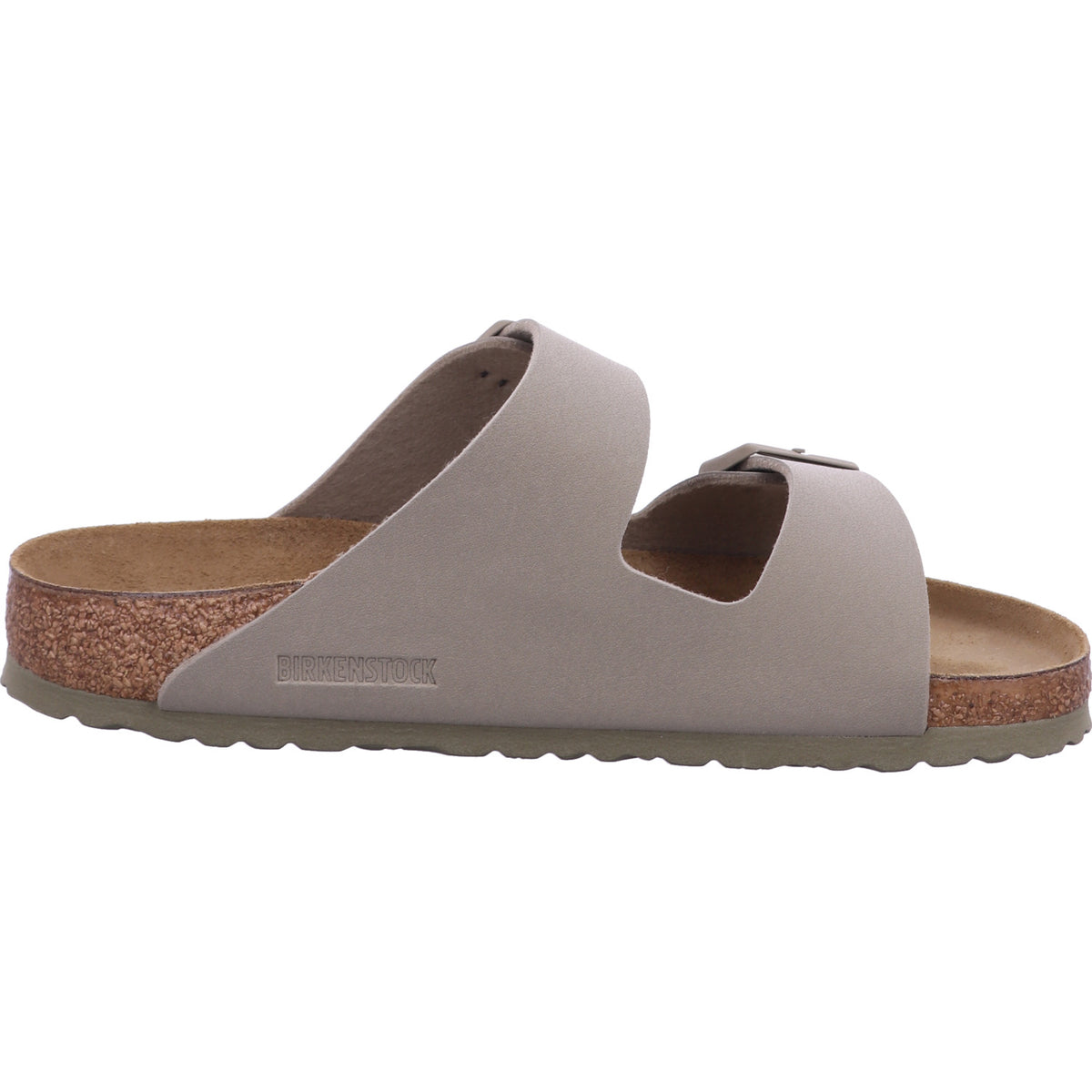 Birkenstock Pantolette 1027704 Arizona BF Faded Khaki in Beige